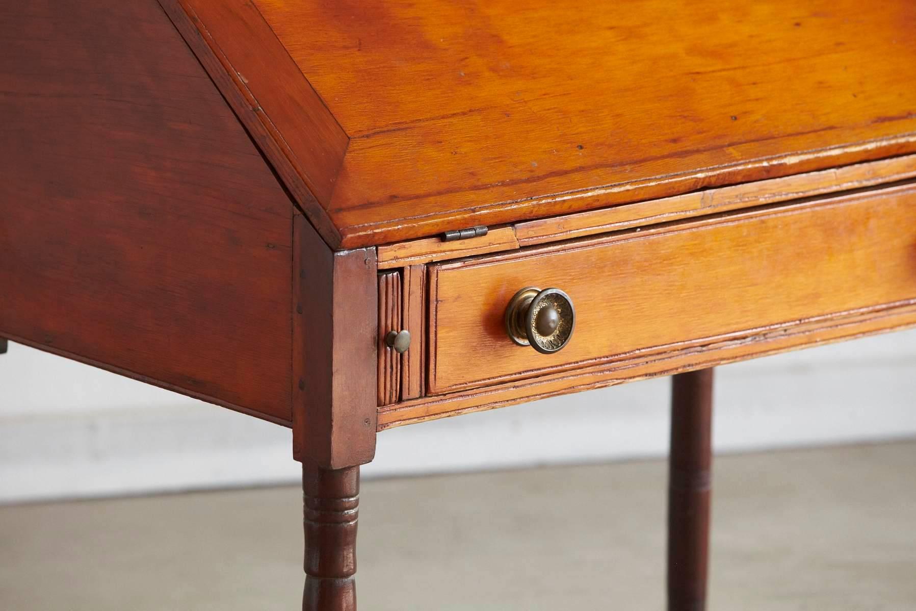 antique drop leaf desk