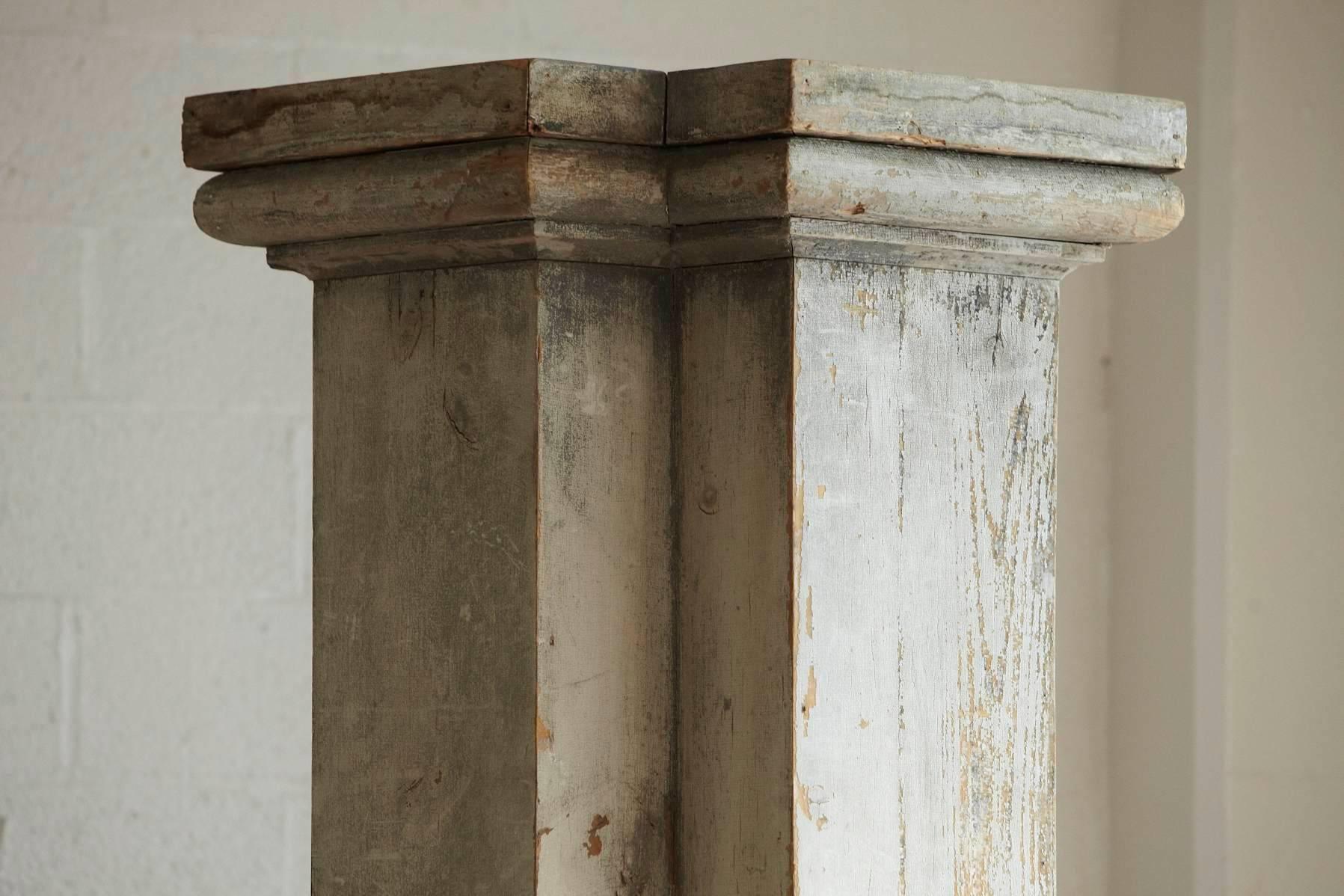 distressed columns