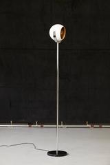 Robert Sonneman Style Eyeball Floor Lamp in White