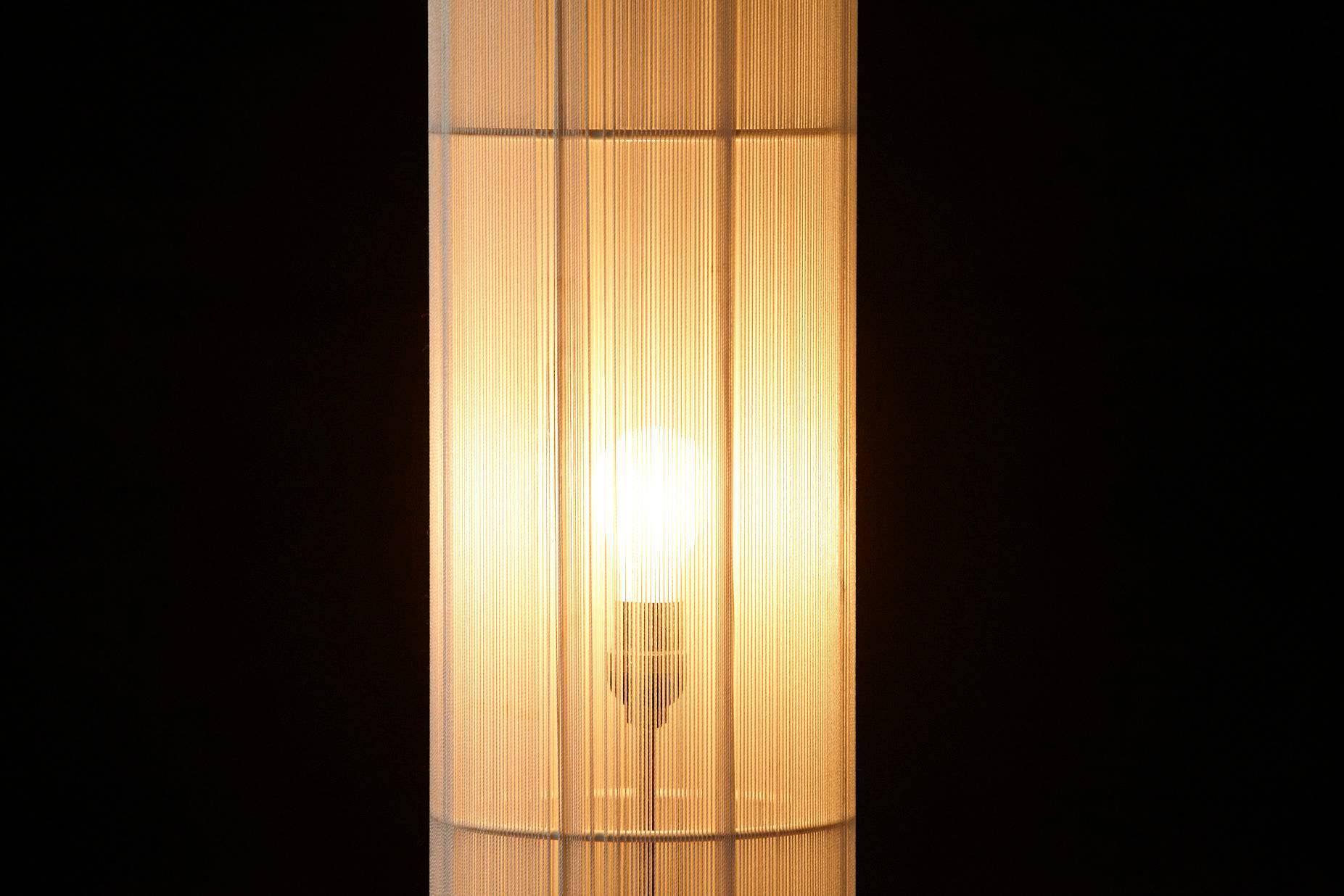 string floor lamp