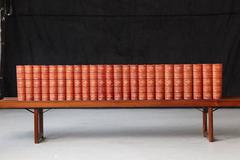 Set of 24 Leather Bound Volumes of Punch No 5-100 from the Estate of José Ferrer