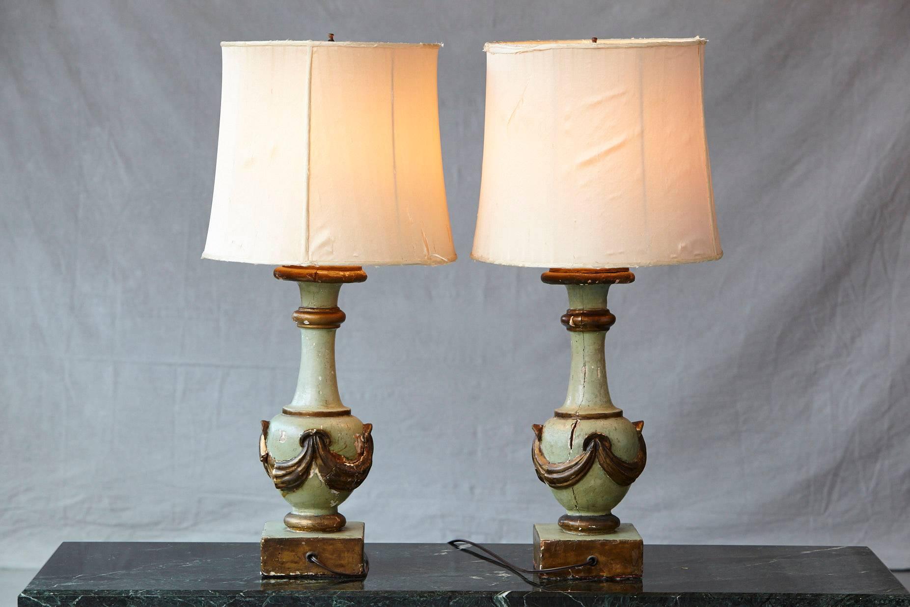 antique italian table lamps
