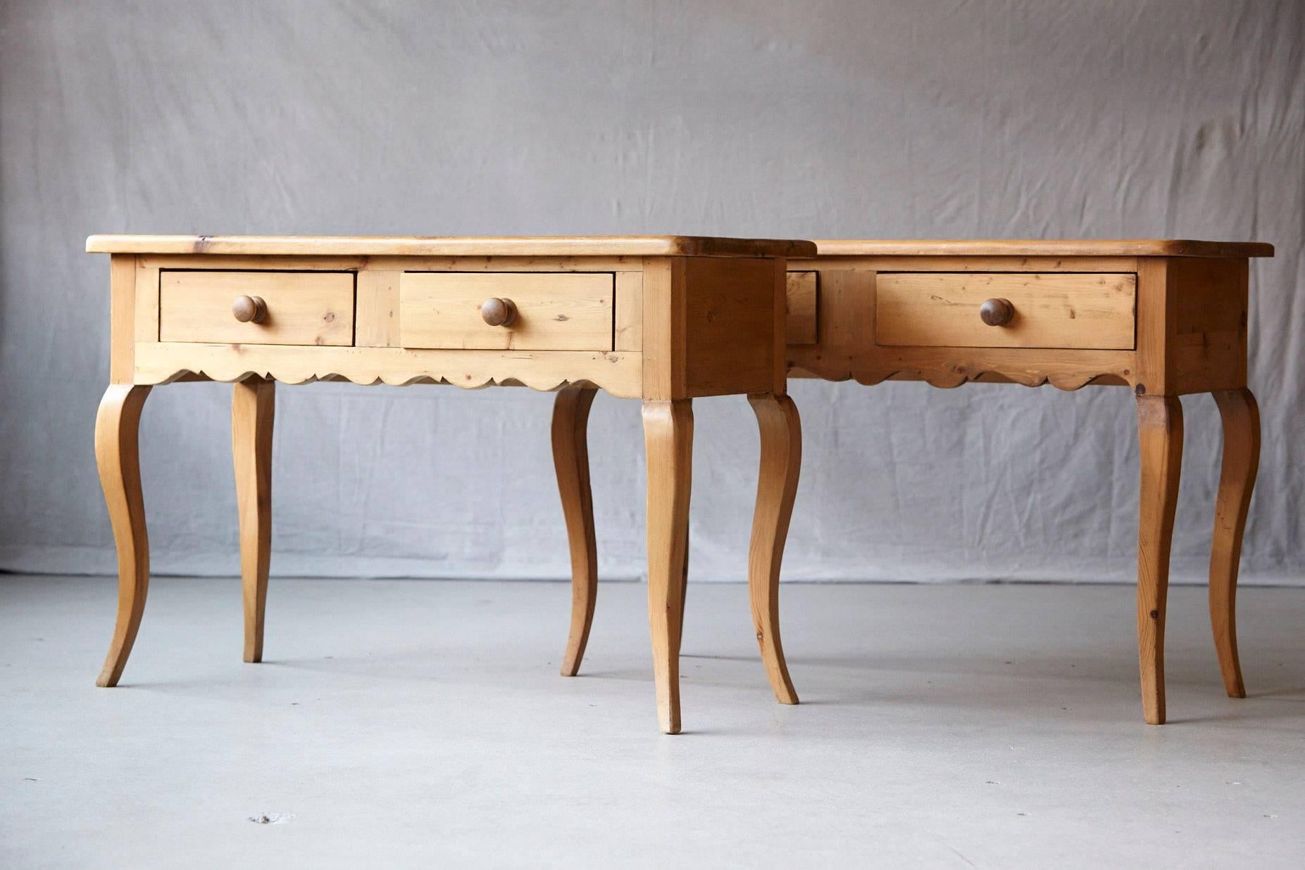 English Country Style Pine Console 3