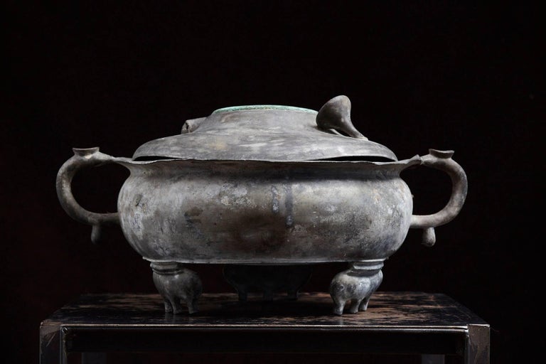 Antique Asian Zinc Cooking Utensil For Sale at 1stDibs