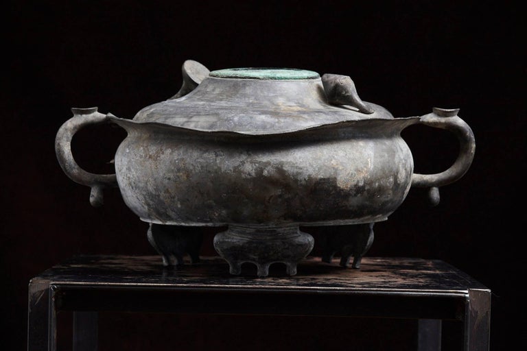 Antique Asian Zinc Cooking Utensil For Sale at 1stDibs