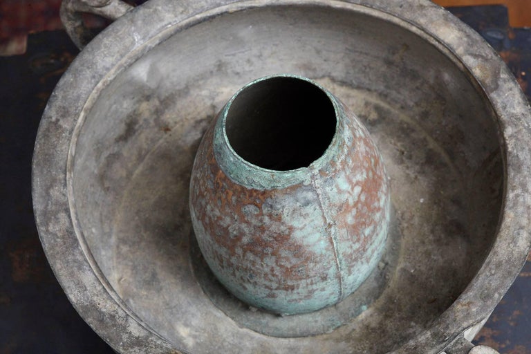 Antique Asian Zinc Cooking Utensil For Sale at 1stDibs