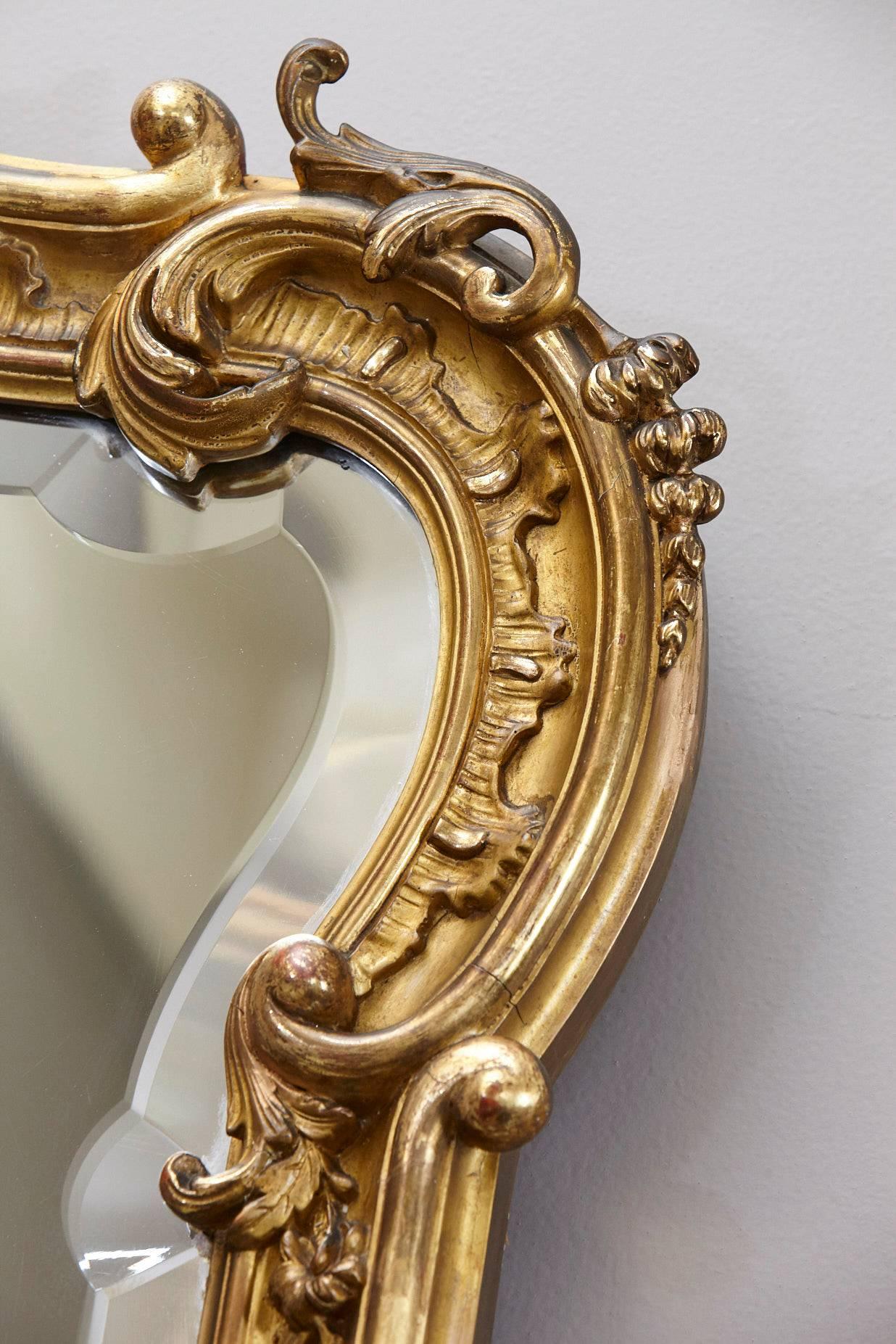 rococo wall mirror