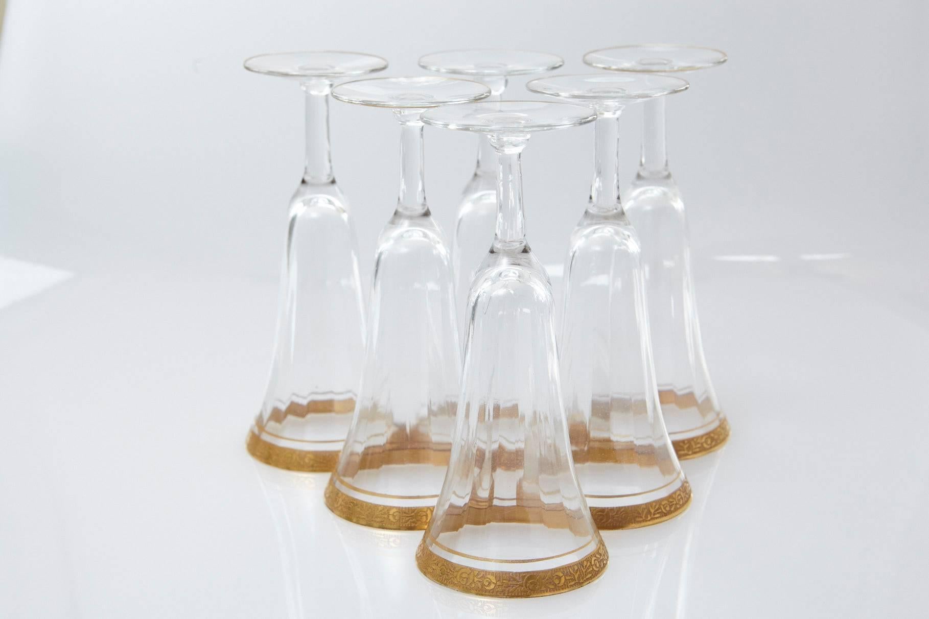 bohemia champagne glasses