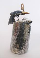 Pitcher of Silver, Brass, Copper and Lapis Lazuli by Los Castillo