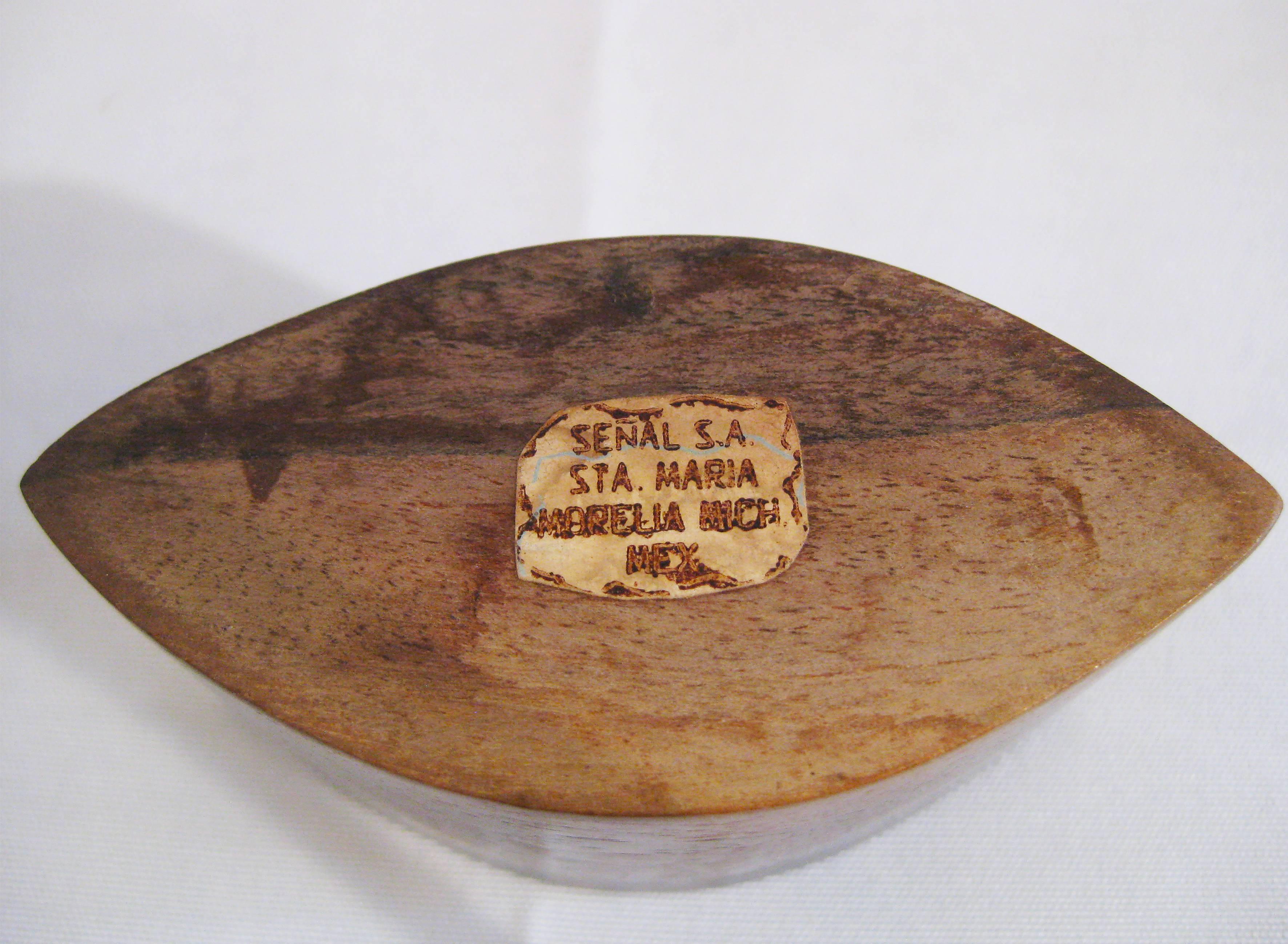 20th Century Pair of Signed Candlesticks by Don Shoemaker, circa 1960