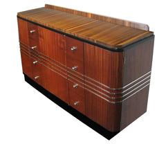 Art Deco Streamline Moderne Buffet, USA, circa 1935
