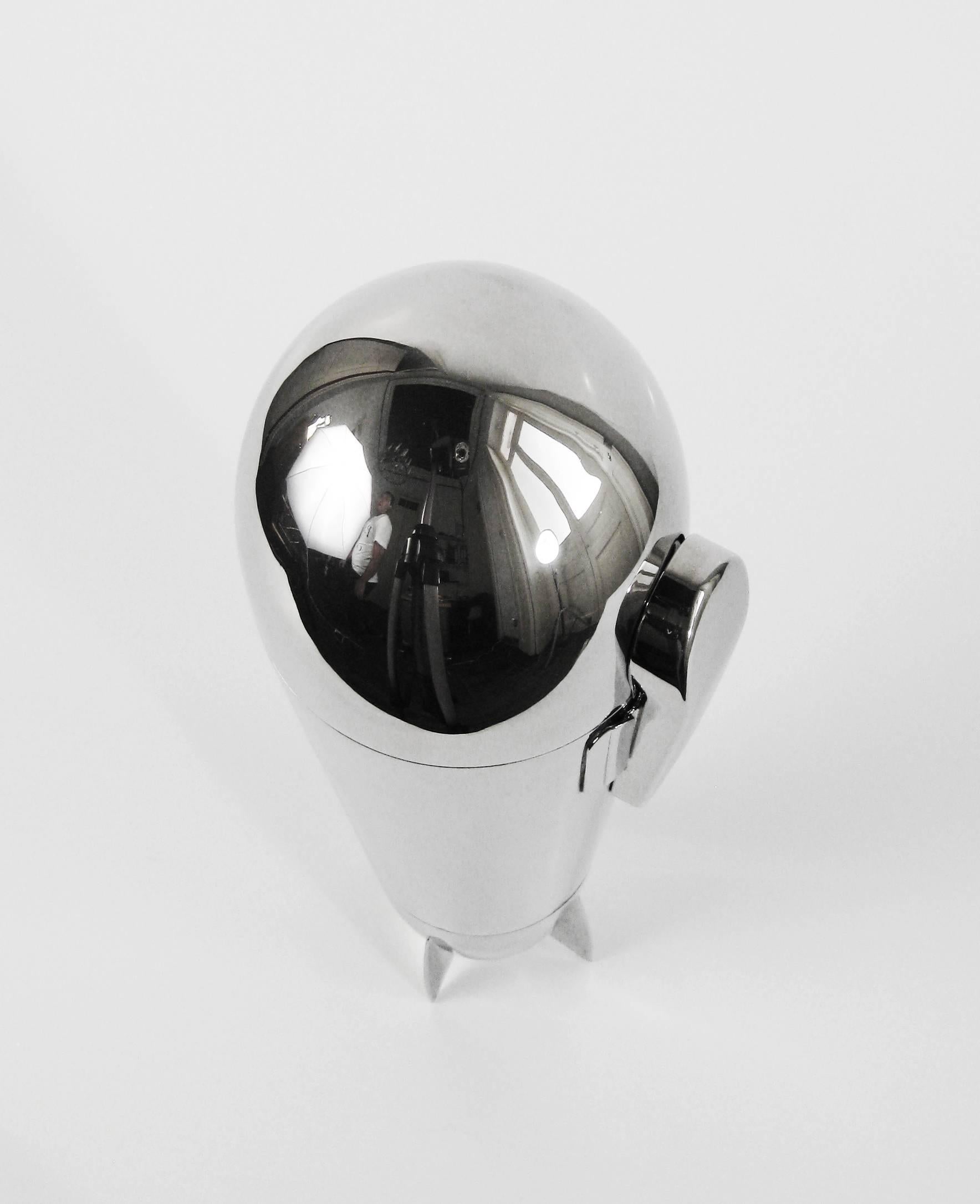 Streamline Dirigible Cocktail Shaker by J.A. Henckels. Germany, circa 1930. 2