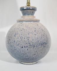 Table Lamp, Ceramic and Brass, Marcel Guillard for Etling, France, circa 1930