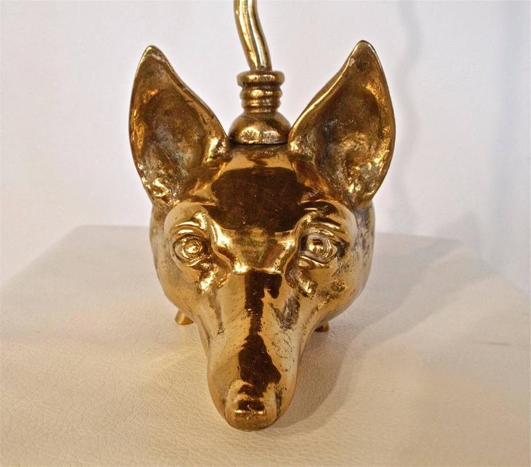 Fox Head Door Stop At 1stdibs Sporting Art Fox Head Door Stop For