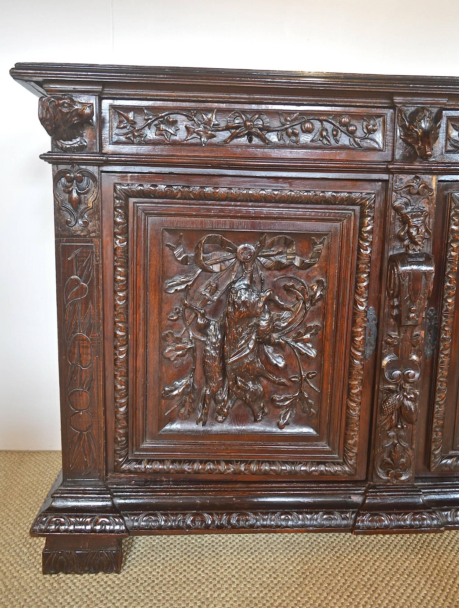 Austrian Sideboard for a Sporting Life For Sale