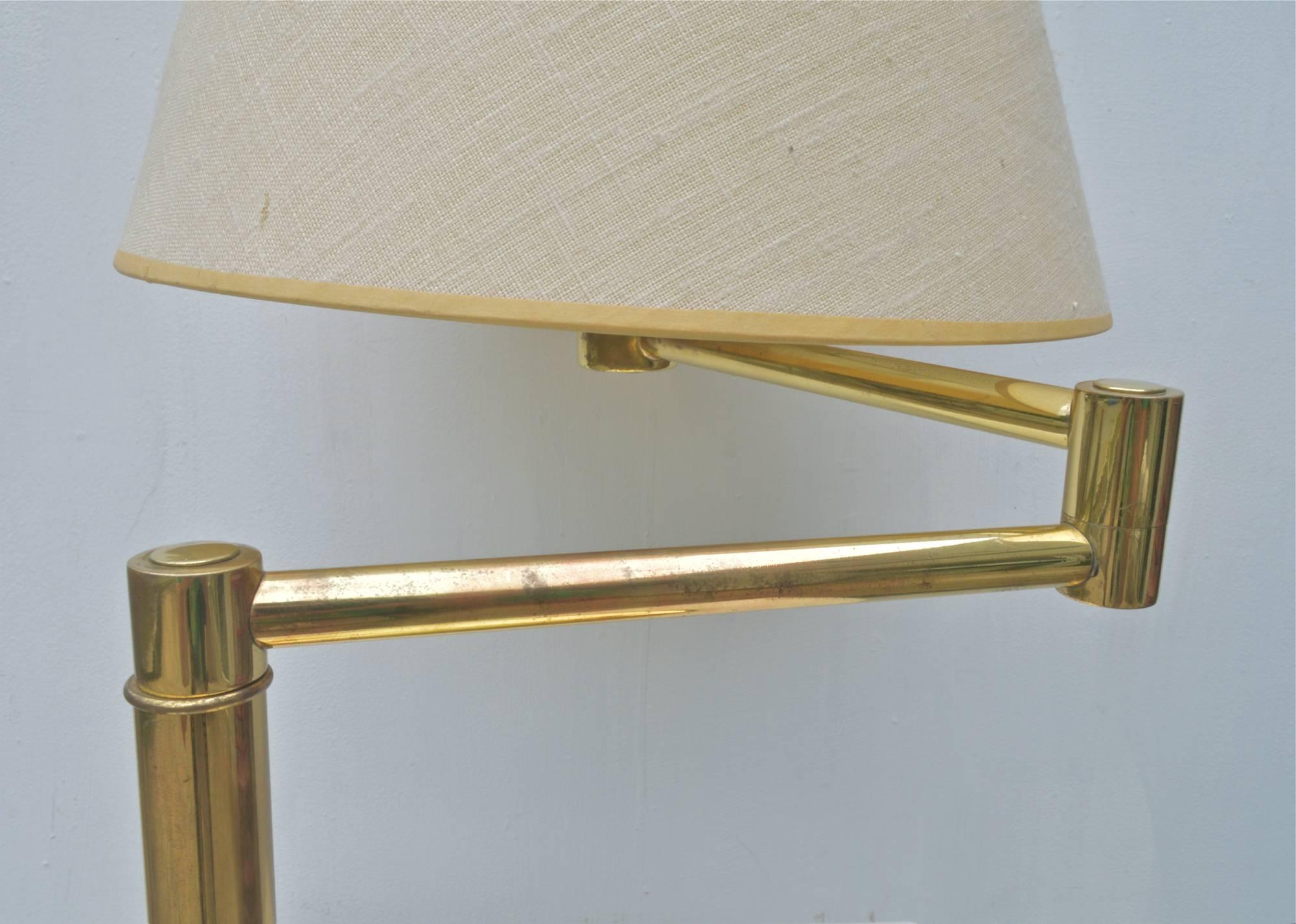 20th Century Brass Desk Lamp by Von Nessen