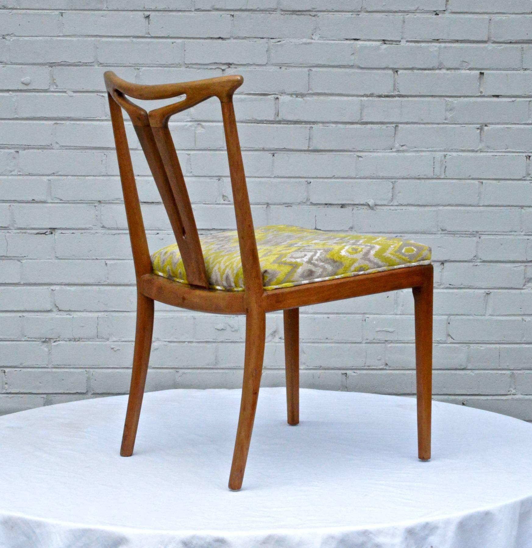 American Modern Chair Quad with T-Back Splats 3