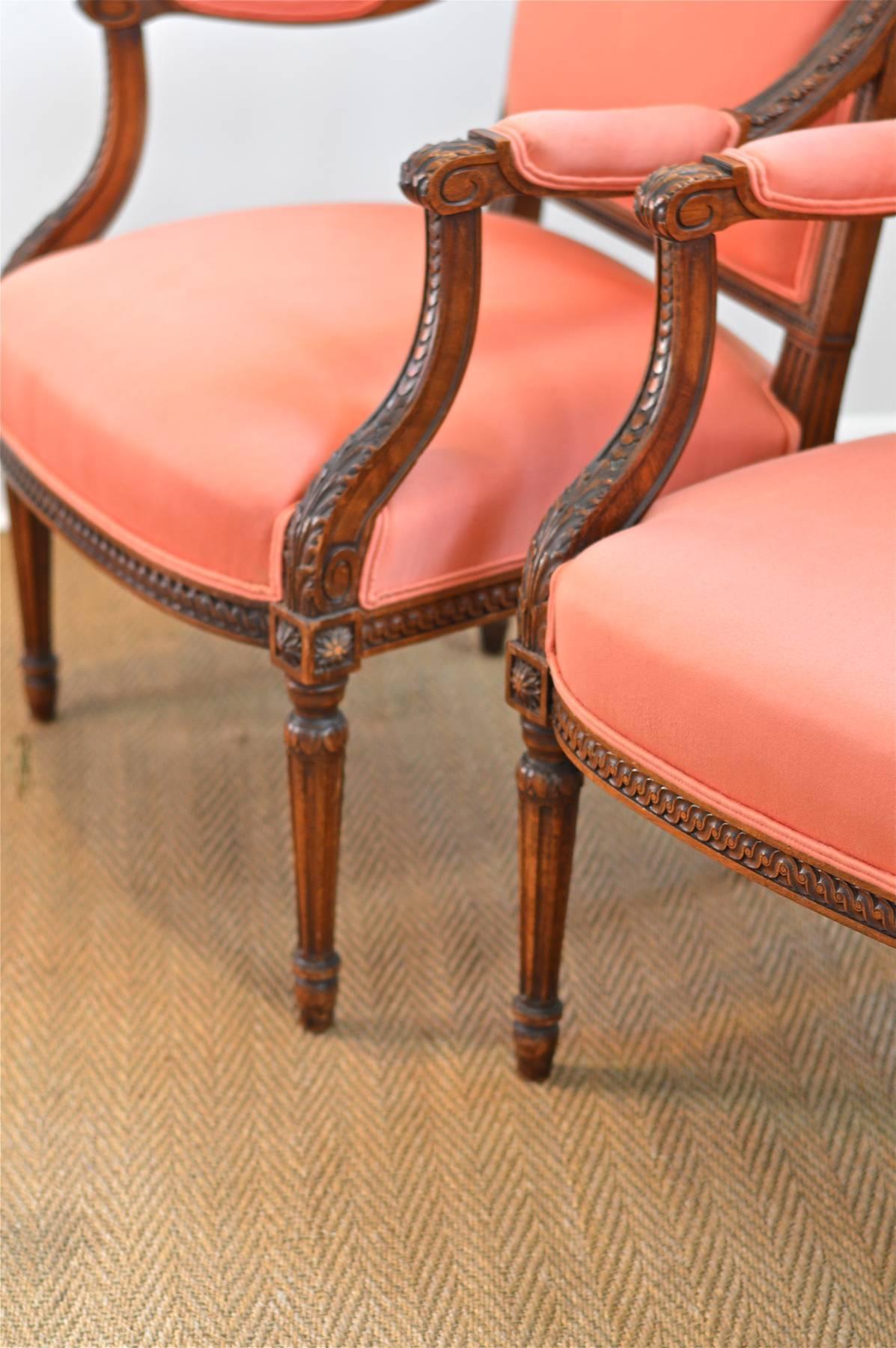 Pair of Louis XVI Chairs 1