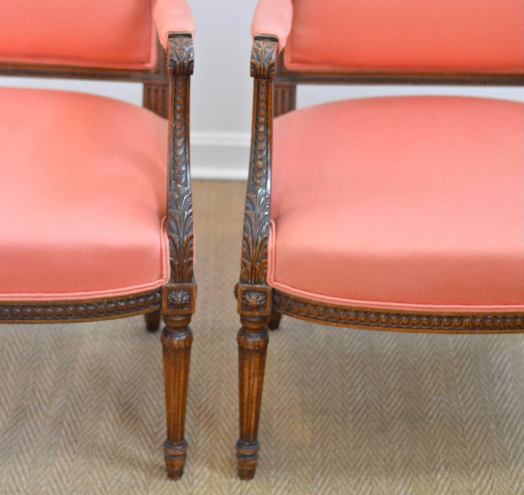 French Pair of Louis XVI Chairs