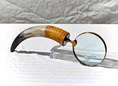 Steer Horn Magnifying Glass