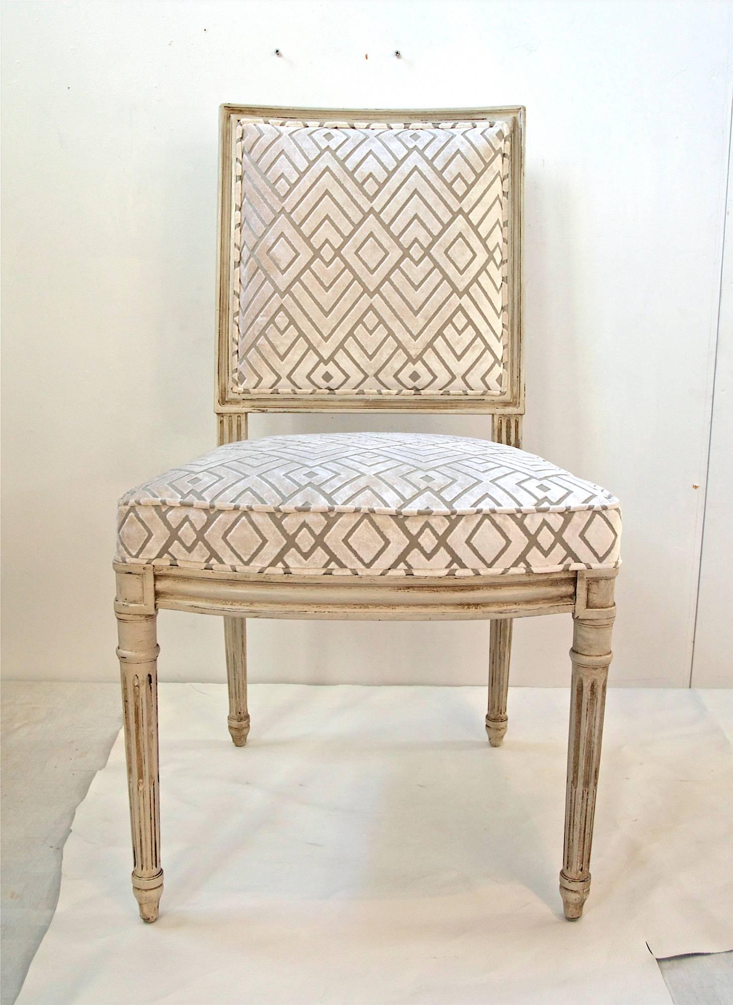 American Set of Louis XVI Dining Chairs