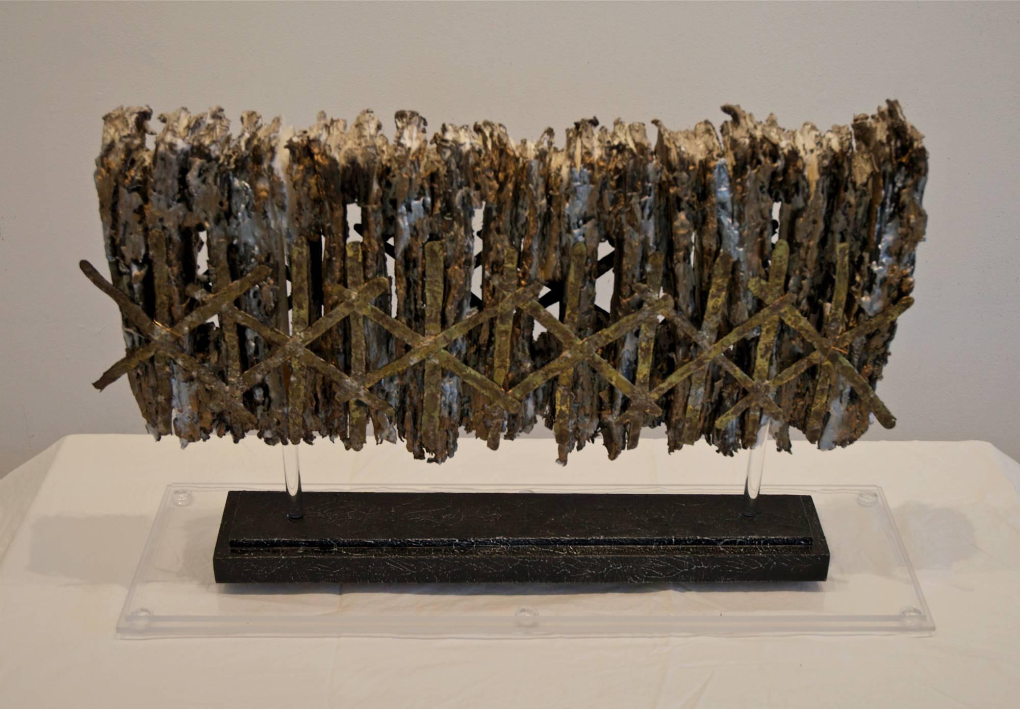 Encaustic Sculpture in the Brutalist Taste 2