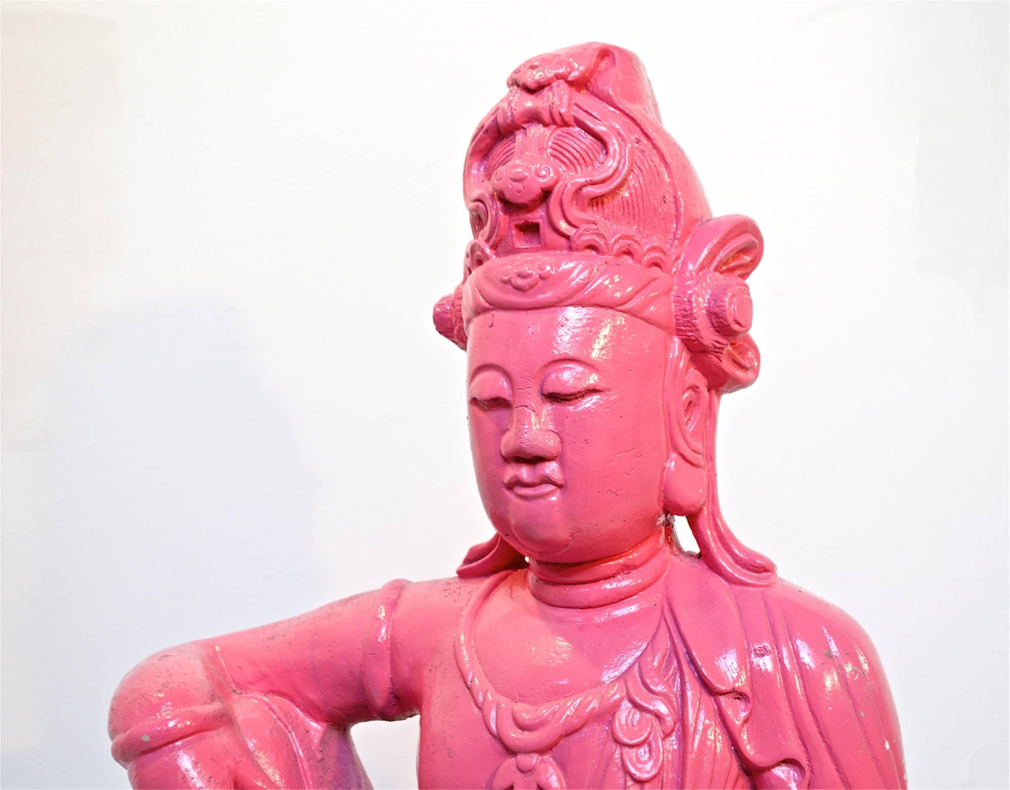 Cast Quan Yin Statuary by Henri Studios For Sale