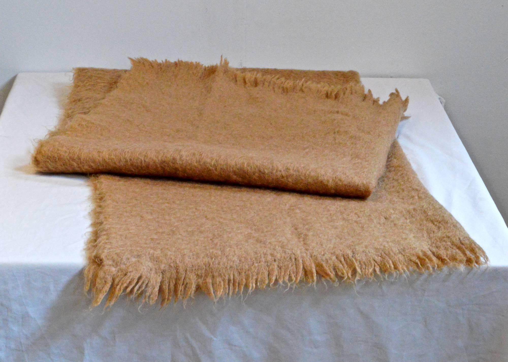 scottish mohair throws