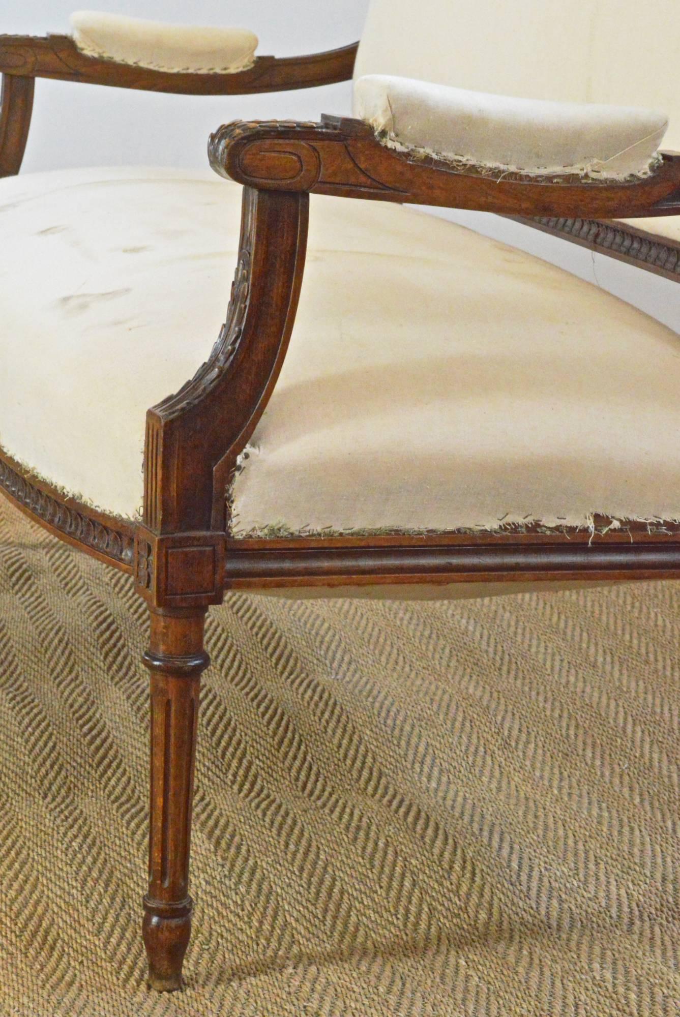 French Settee in the Louis XVI Taste 2