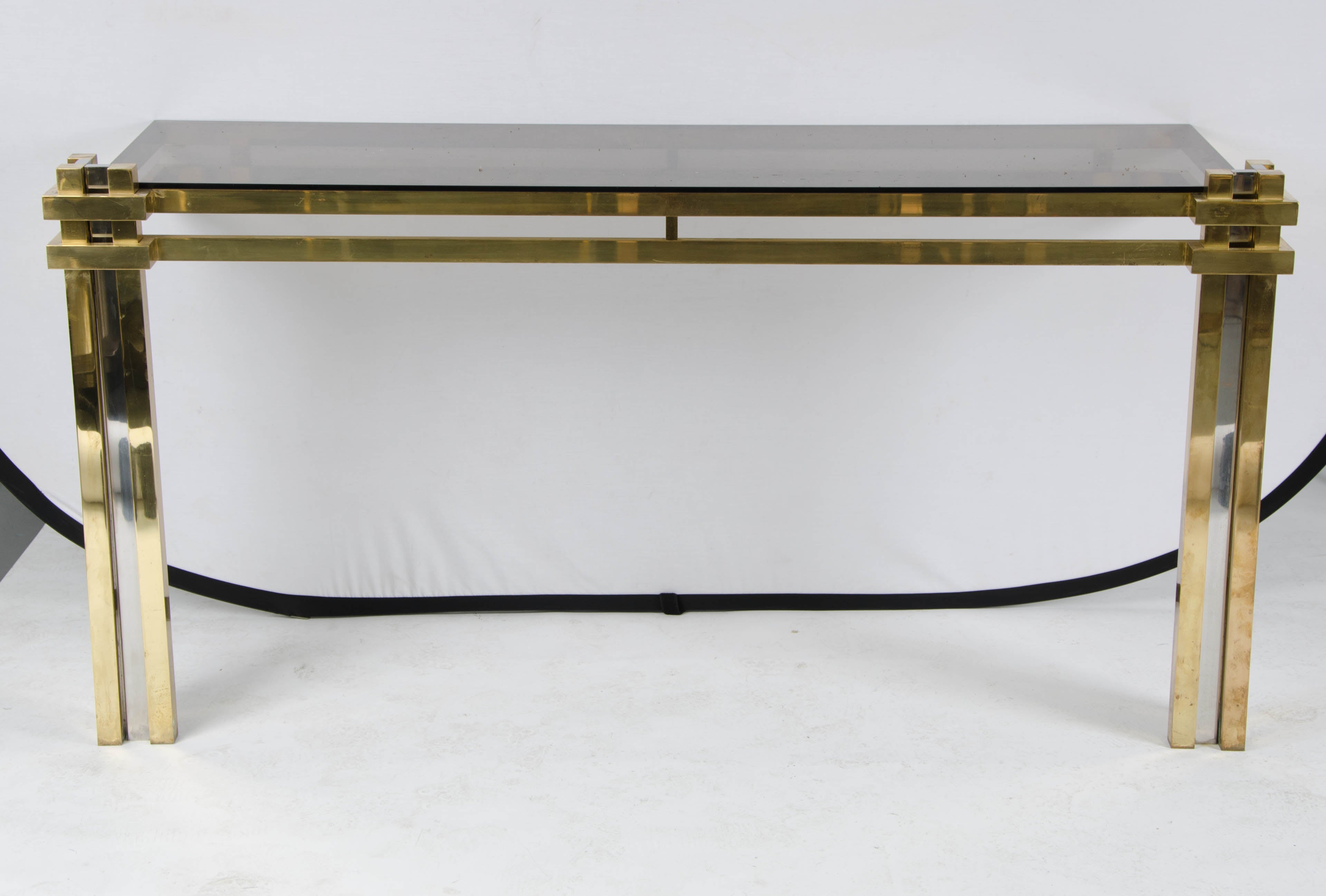 Pair of Romeo Rega Console Tables For Sale