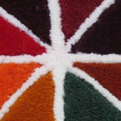 Geometric Circles Rug