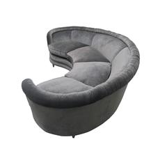 Curved Italian Sofa