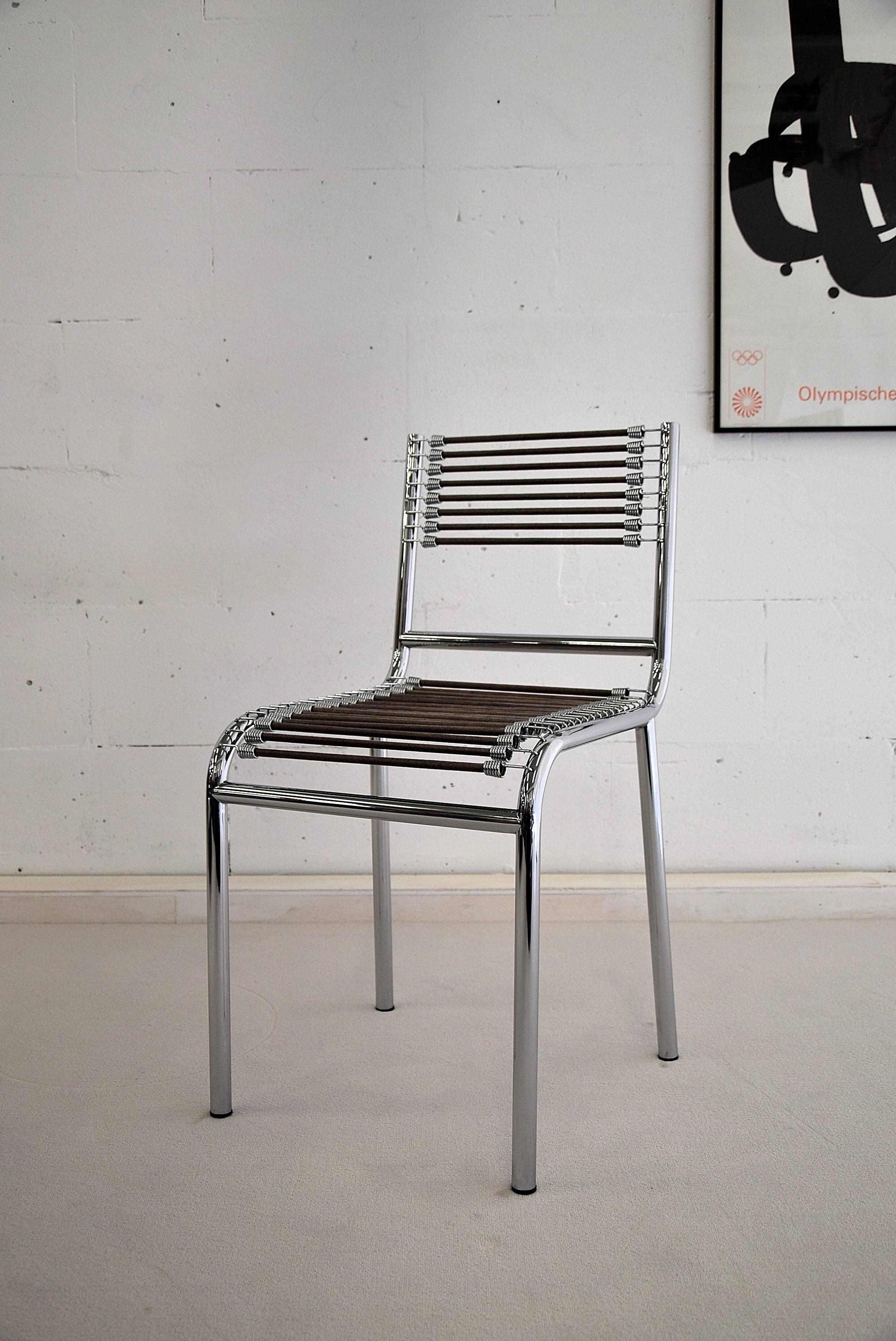 1970s René Herbst Sandows Chair 1
