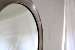 Mid century modern steel Mirror by Sergio Mazza for Artemide