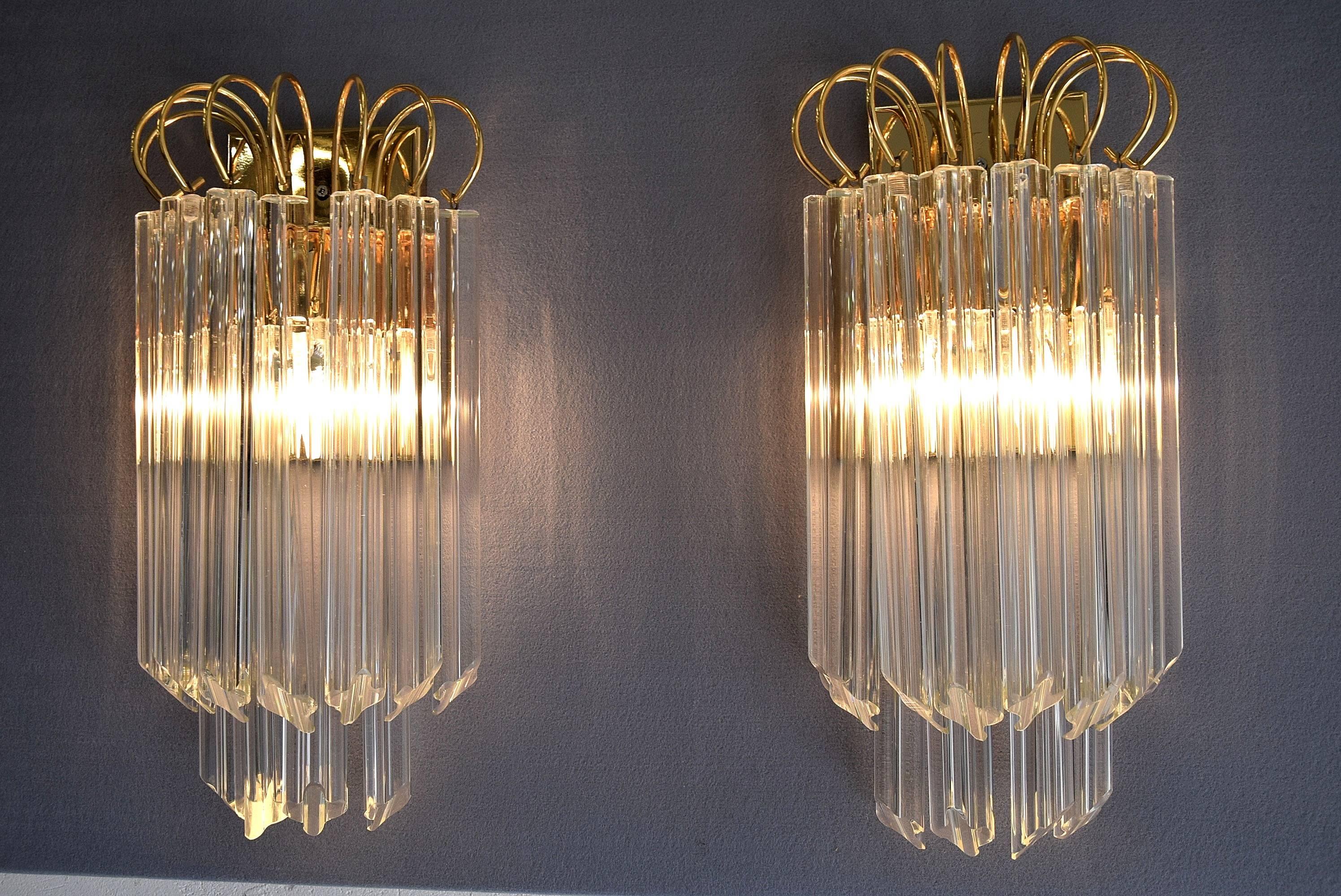 1960s Venini Sconces 3