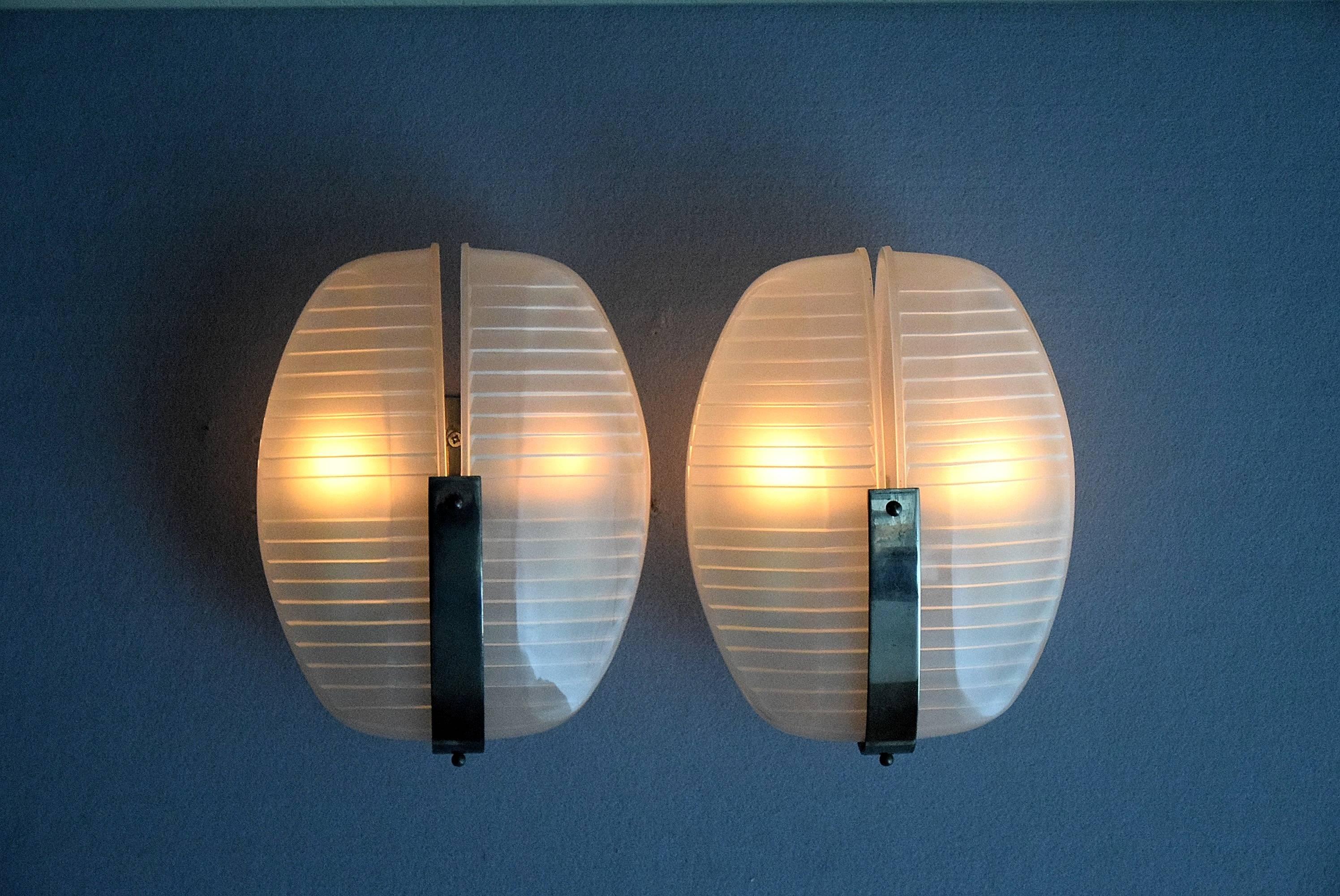 Mid century modern Sconces by Vico Magistretti for Artemide 3
