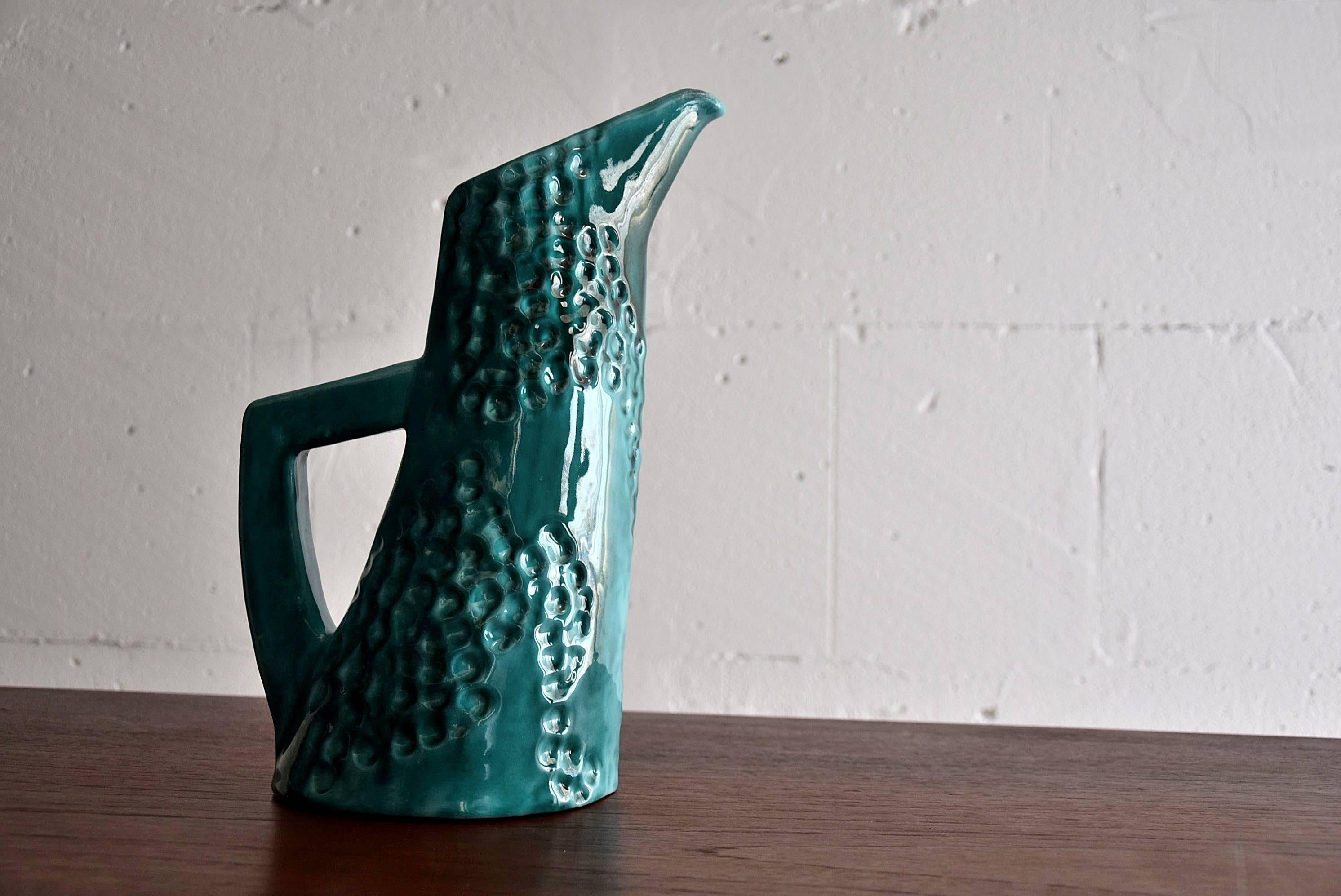 1950s Ceramic Carafe by Ceramiche Pucci 3