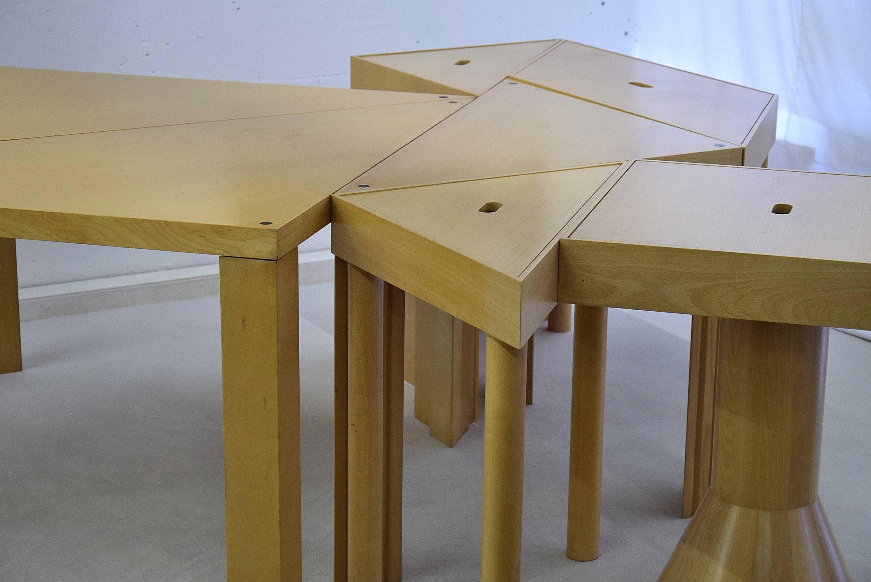 Tangram Complete Set by Massimo Morozzi for Cassina In Excellent Condition In Weesp, NL