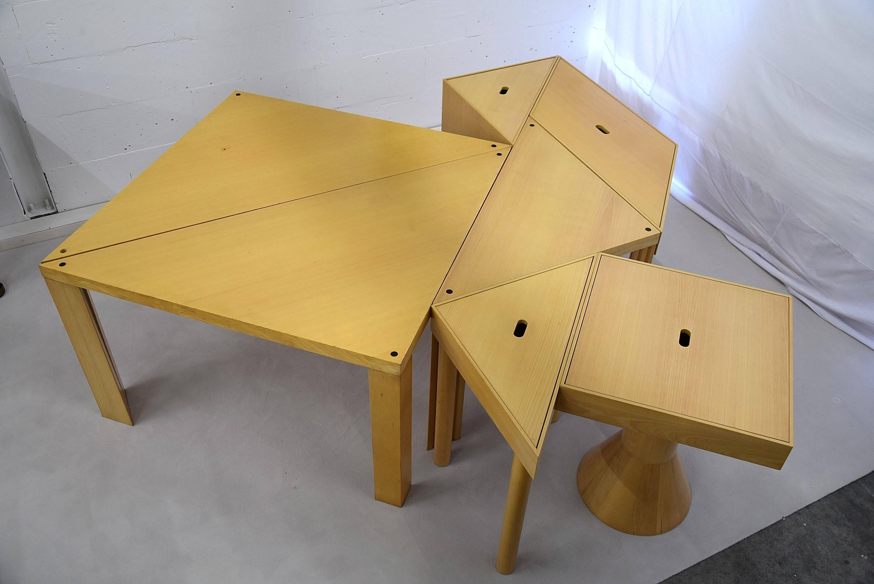 Tangram Complete Set by Massimo Morozzi for Cassina 2