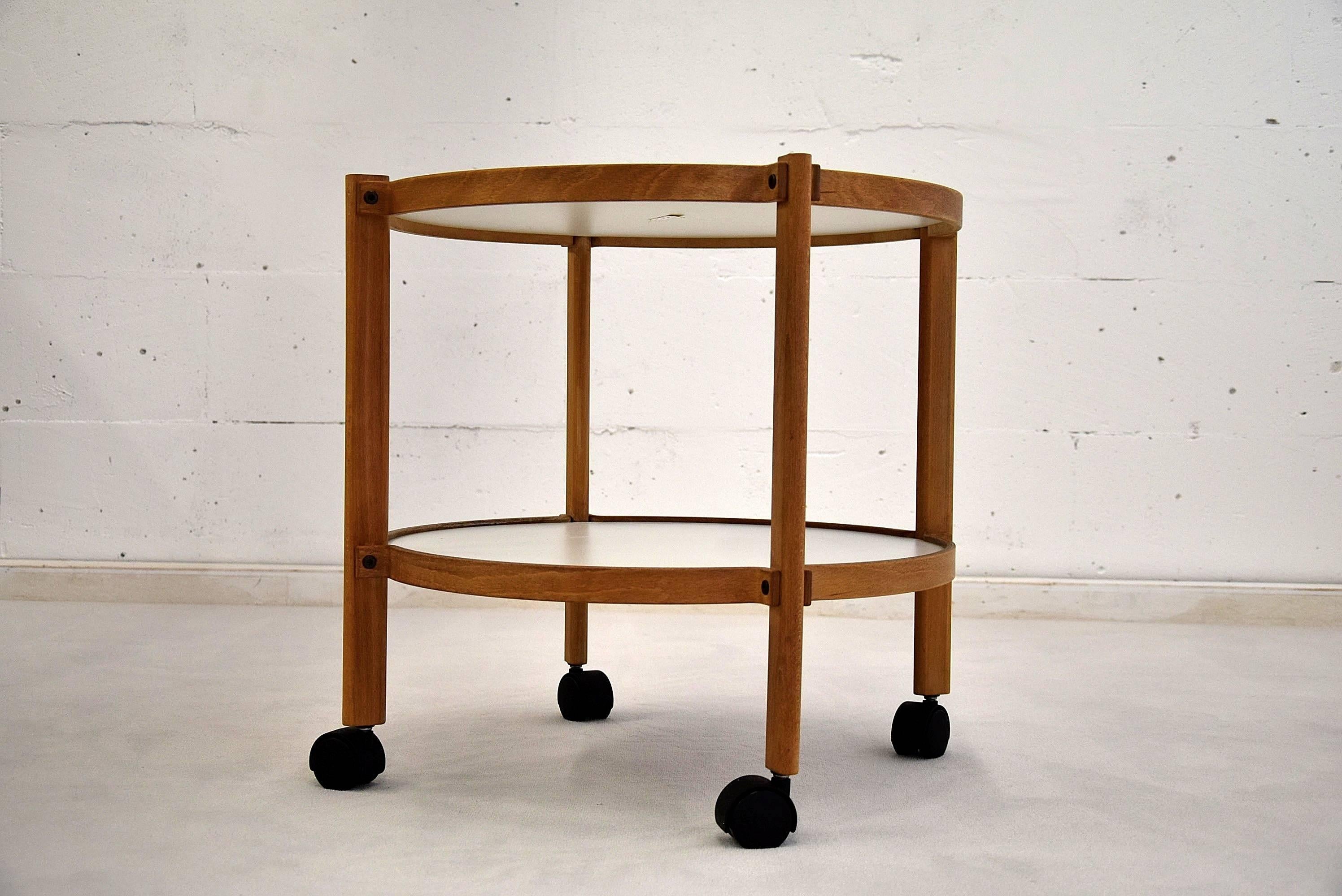 Mid-Century Modern Bar Trolley Made in Denmark For Sale