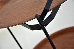 Teak 1960s Foldable Bar Trolley