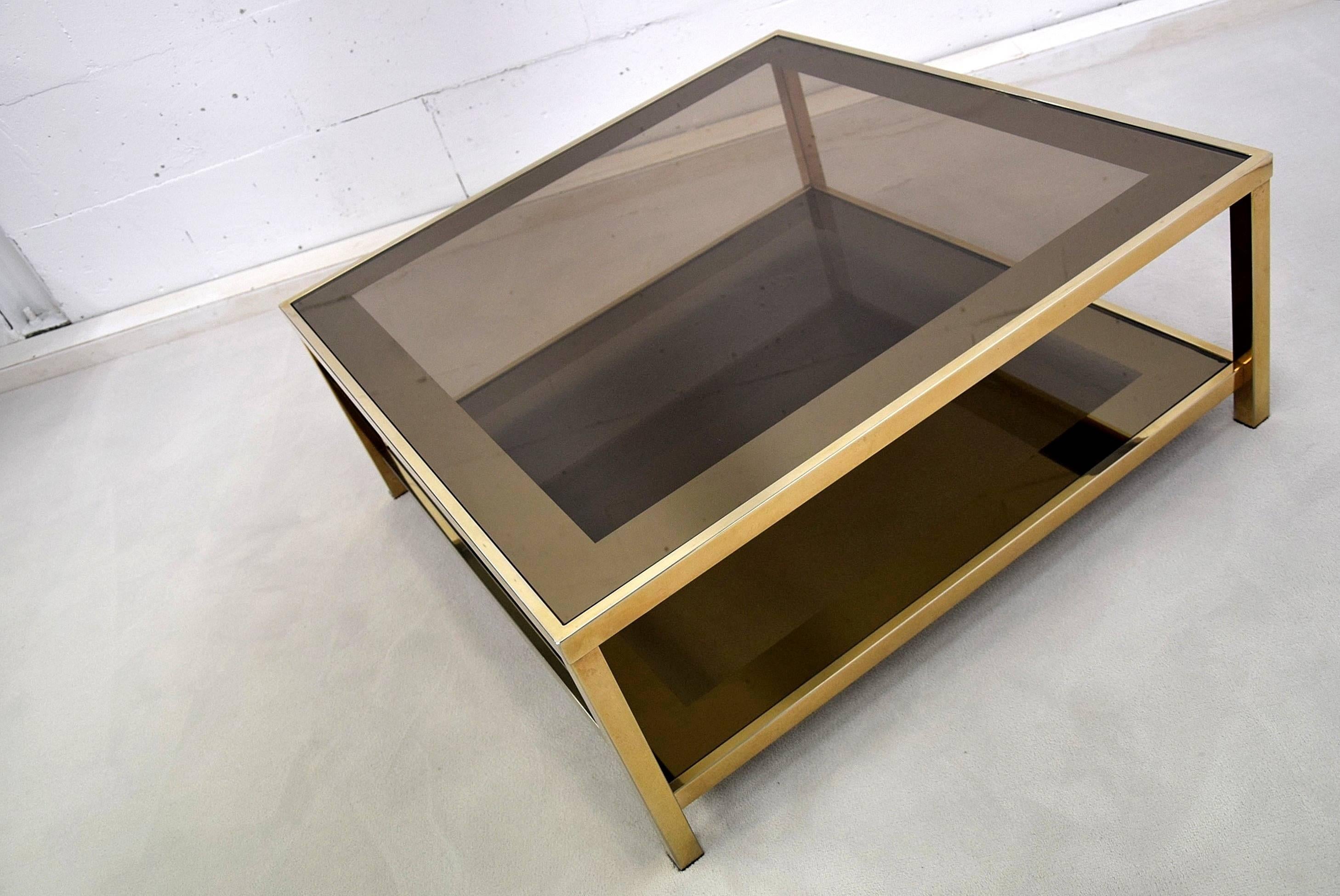 gold plated coffee table