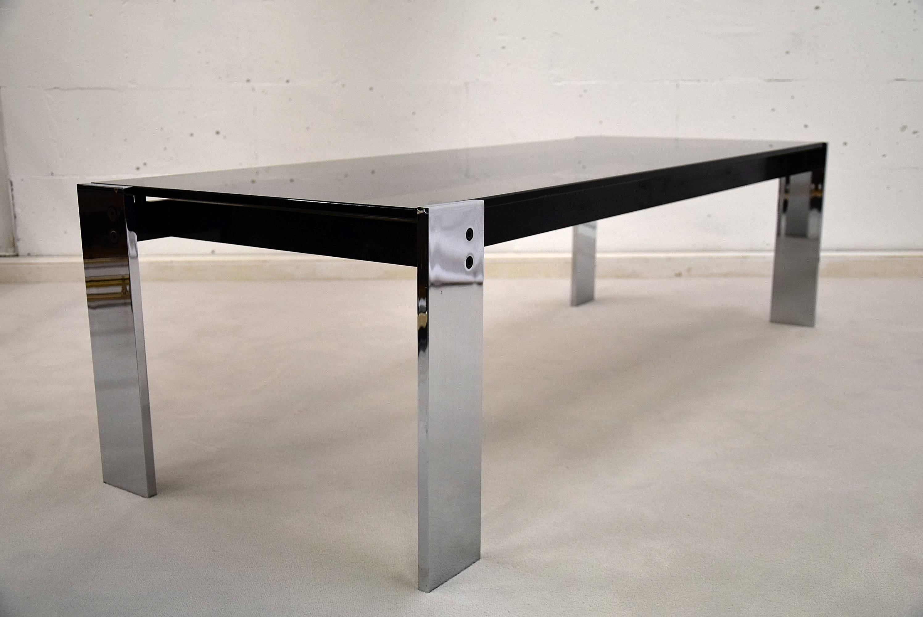 Verre Table Basse Moderne Milieu du Siècle  en vente