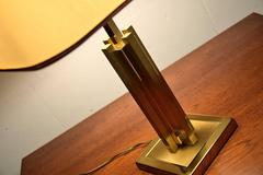 Hollywood Regency Brass Table Lamps in the Style of Romeo Rega