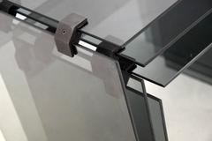 Mid-Century Modern Glass Nesting Tables