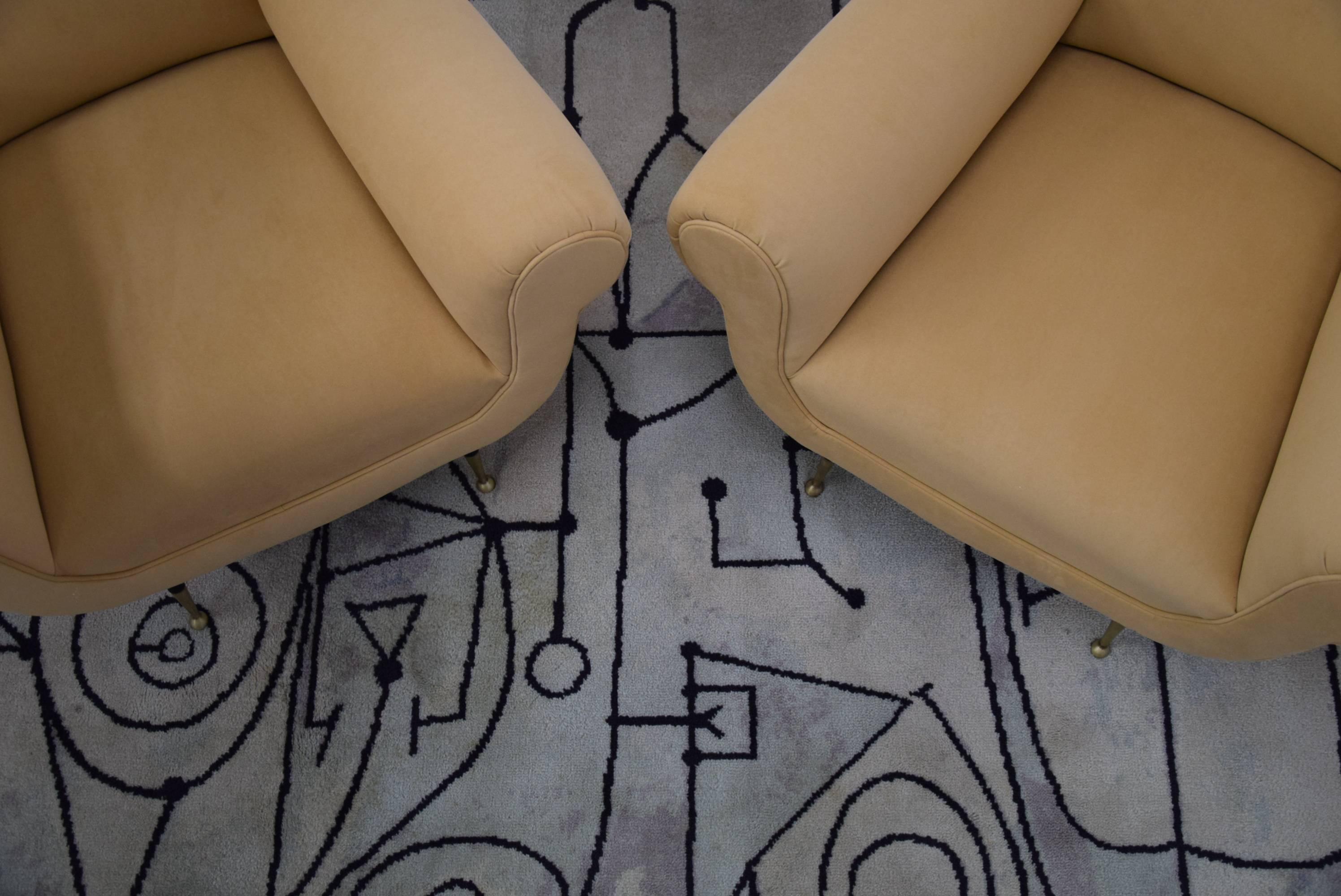 Gigi Radice mid century modern lounge chairs 3