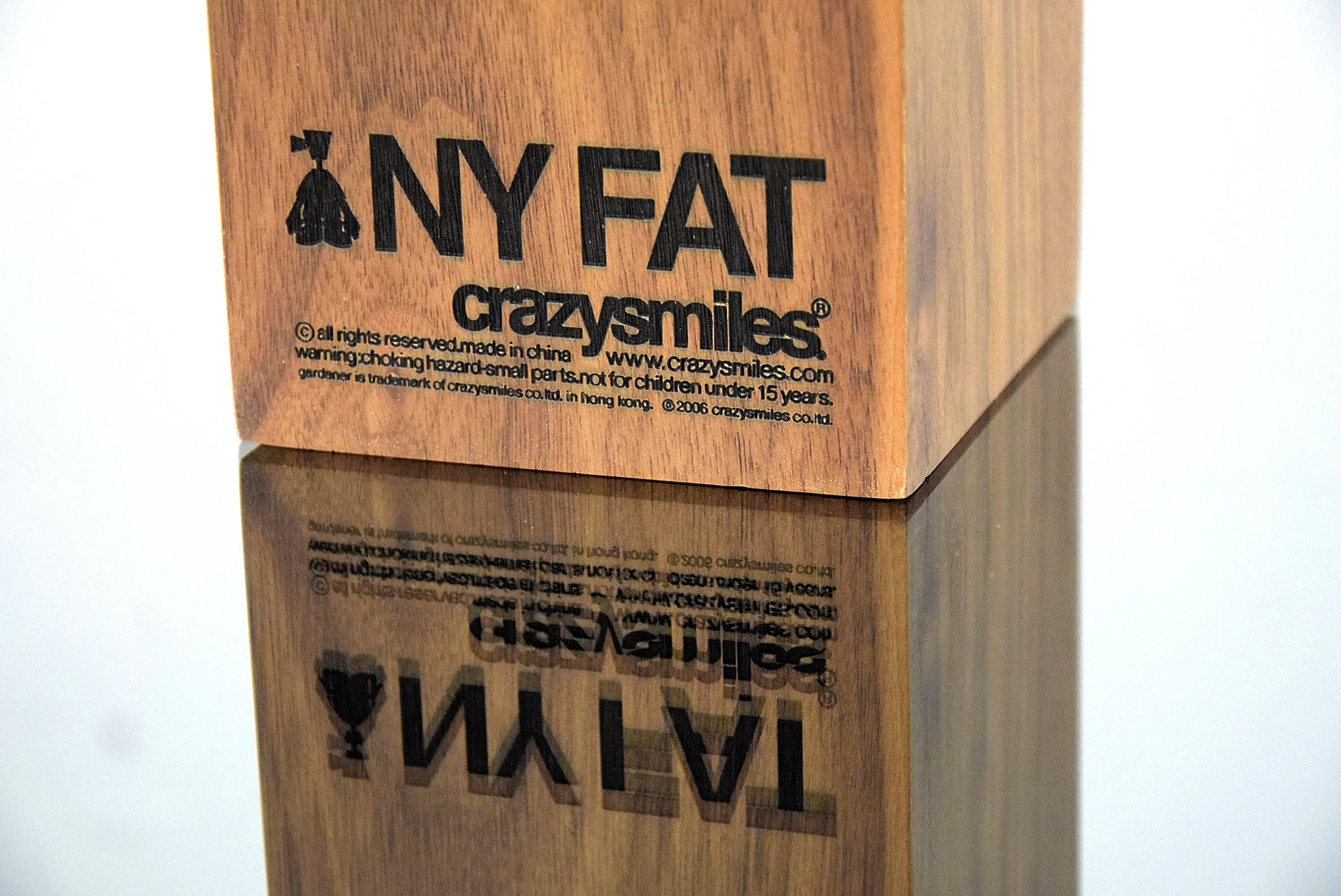 Ltd Edition 40 Pcs Ny Fat Designer Toy by Michael Lau for NIKE In Excellent Condition In Weesp, NL