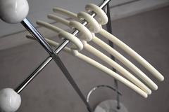 1980s Marble and Chrome Coat Stand and Umbrella Holder