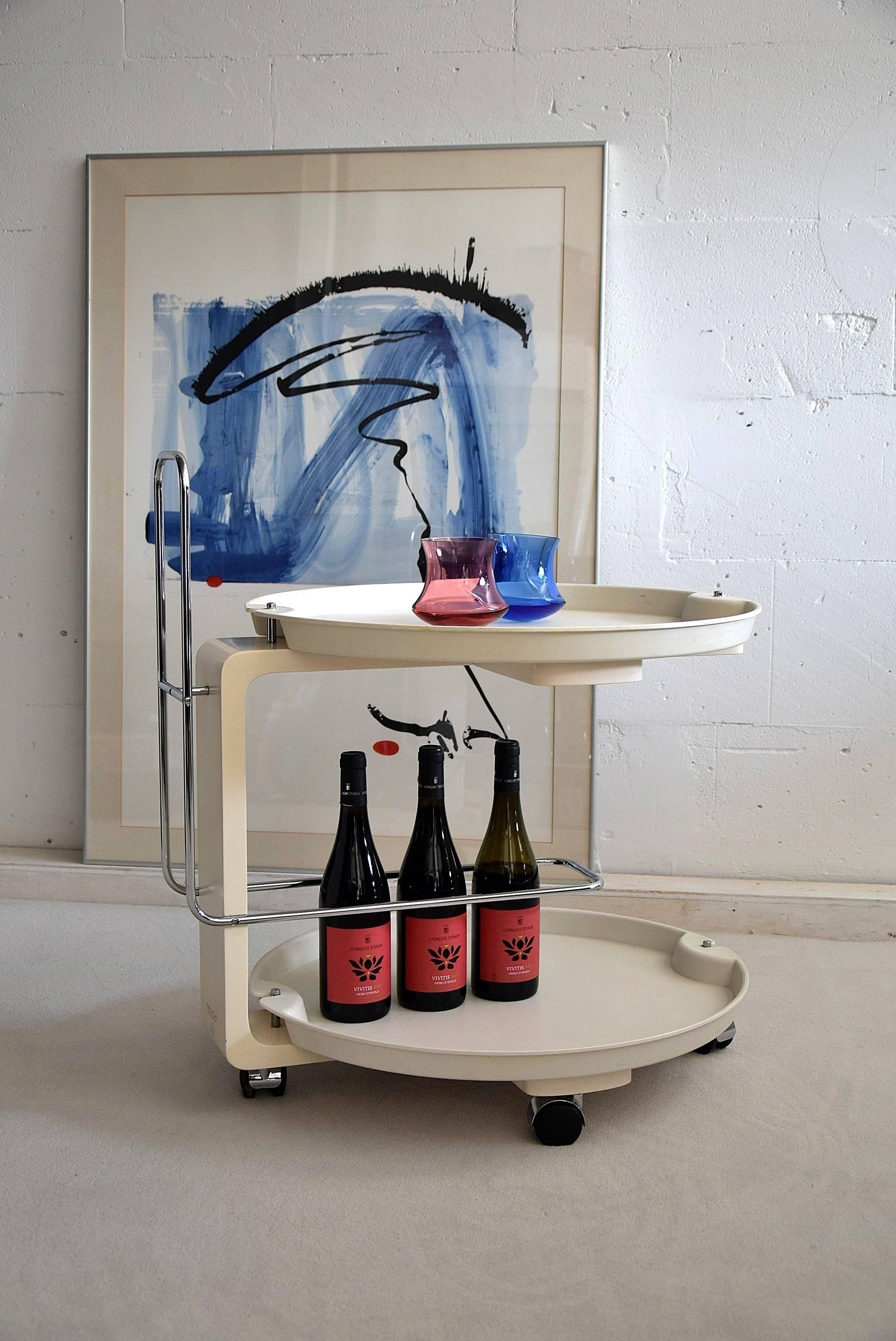 Rosenthal Service Trolley by Waldemar Rothe For Sale 2