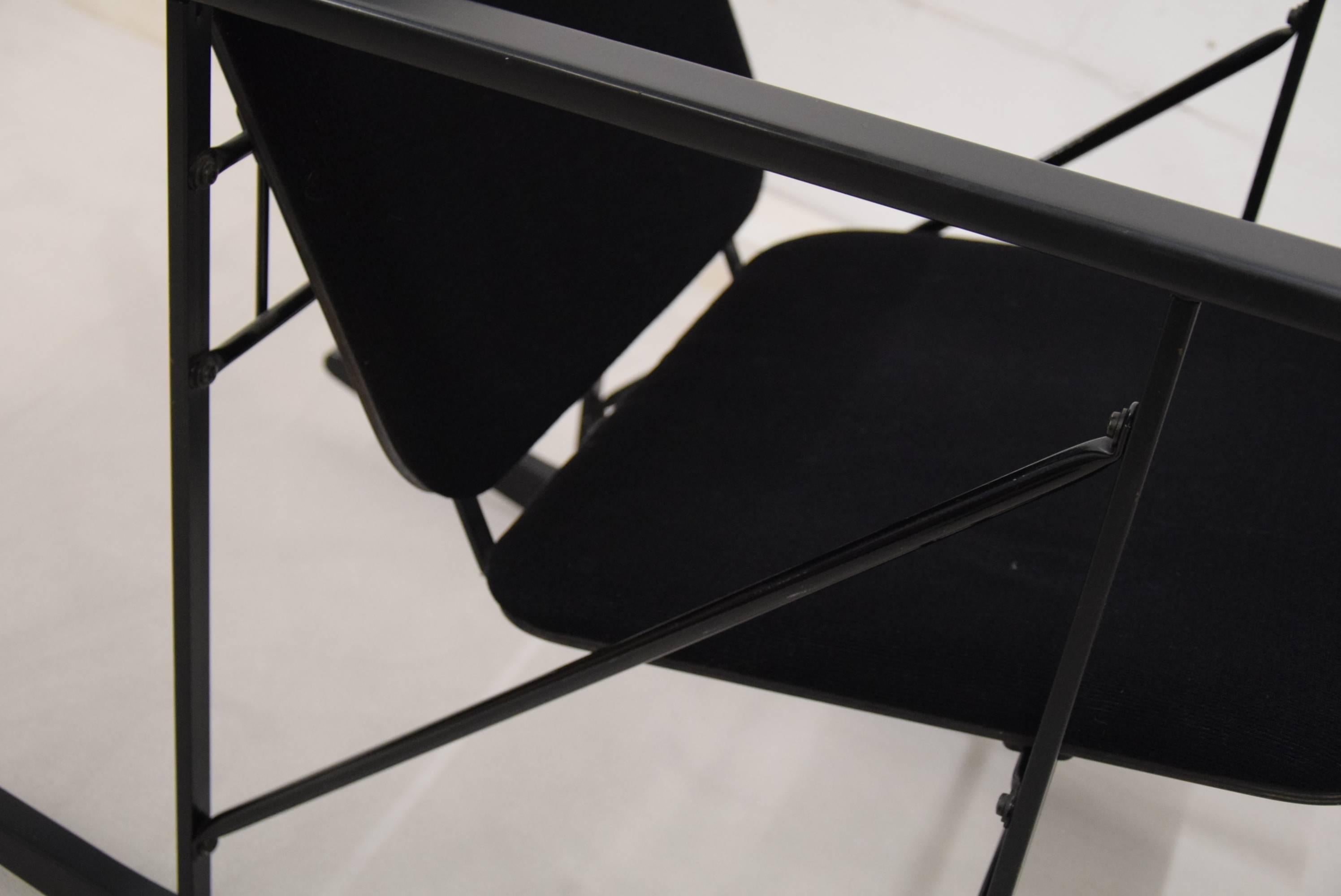 Finnish Experiment Rocking Chair by Yrjö Kukkapuro for Avarte Mid Century Modern For Sale